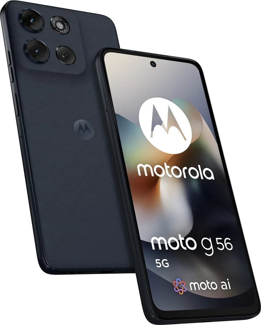 Celular Motorola Moto g56 5G, 8 GB RAM, 256 GB, Black Oyster