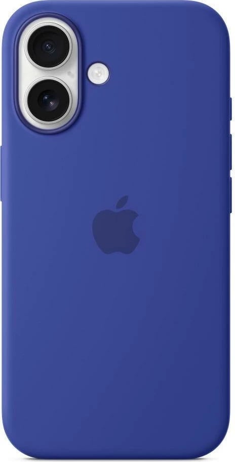 Apple iPhone 16 Silicone Case with MagSafe, Ultramarine (Seasonal)