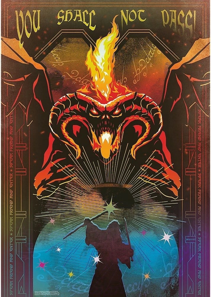 Puzzle Trefl The Lord of the Rings 1000 pjesë, 68.3x48cm