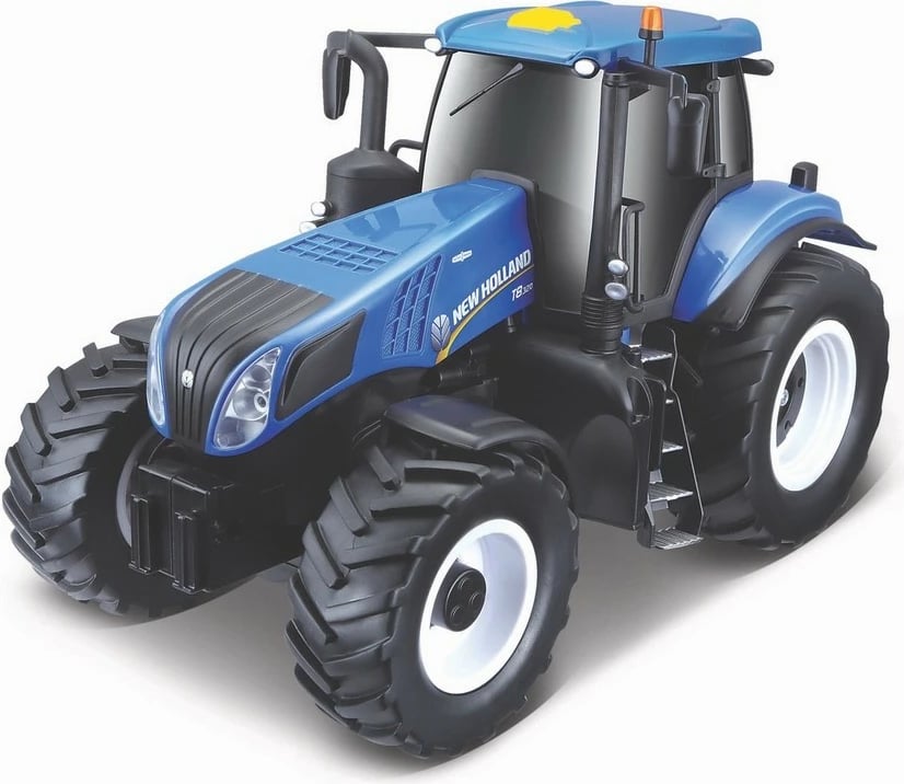 Traktor lodër Maisto New Holland T8.320 me drita dhe zë, Blu