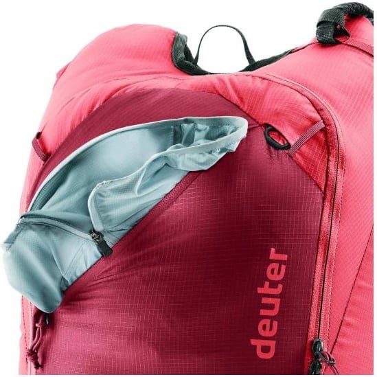 Çantë shpine Deuter për ski, e kuqe