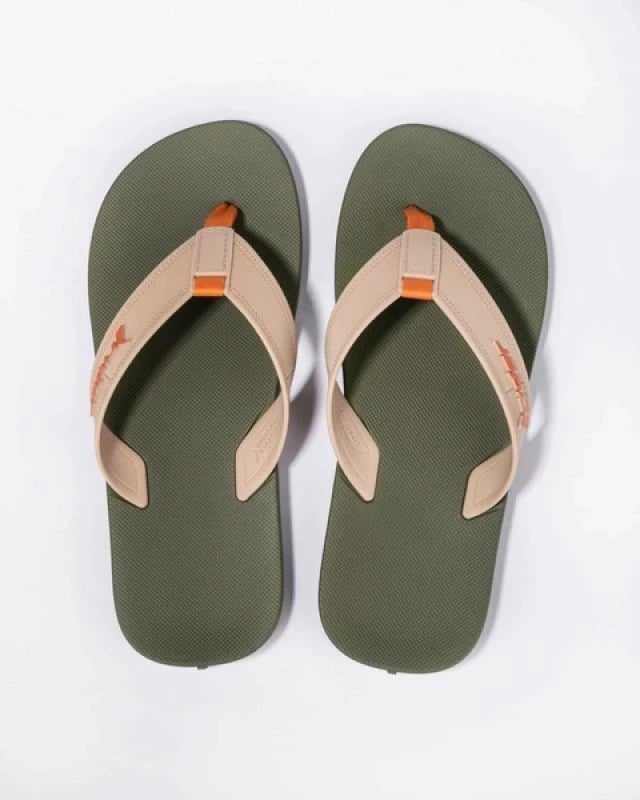 Flip-flop për meshkuj Rider, bezhë