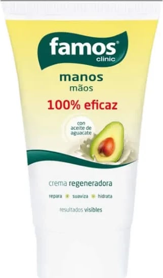 Krem për duar Famos me vaj avokado 100ml uniseks
