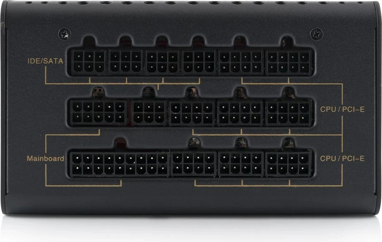 Njësi furnizimi me rrymë Modecom Volcano Gold 750 W ATX, e zezë