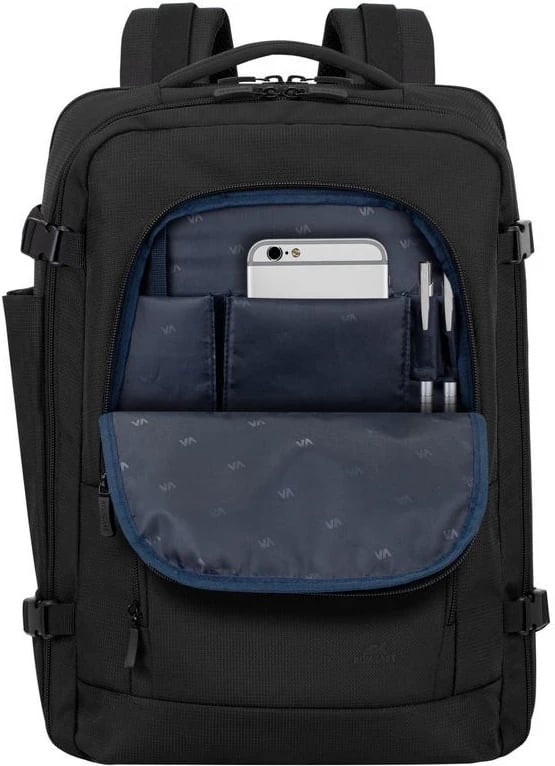 Çanta për notebook RivaCase 8461, 43.9 cm (17.3"), Backpack e Zezë