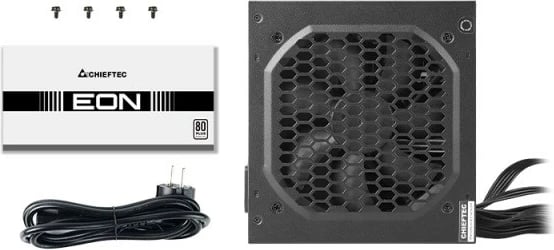 Kasë Chieftec ZPU-600S EON Series, 600W, 80 PLUS, e zezë