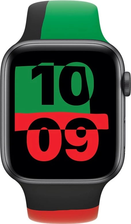 Rrip sportiv Apple 44mm Black Unity, ngjyrë e zezë