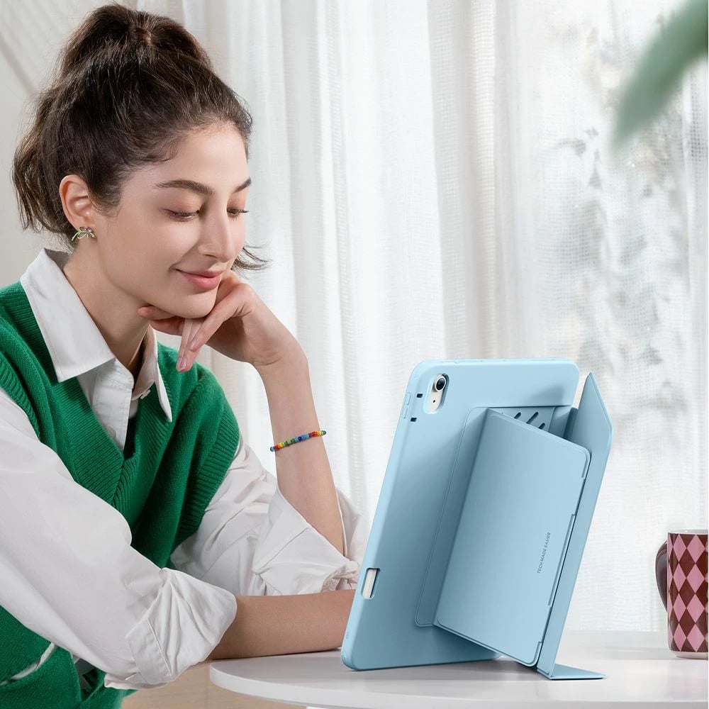 Mbështjellës ESR Flip Hybrid për iPad Air 13", Blue