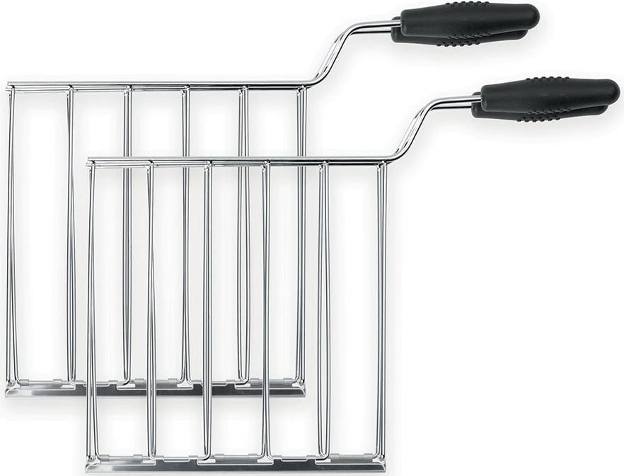 Pincë sanduiçi SMEG TSSR01, metalike, dorezë e zezë