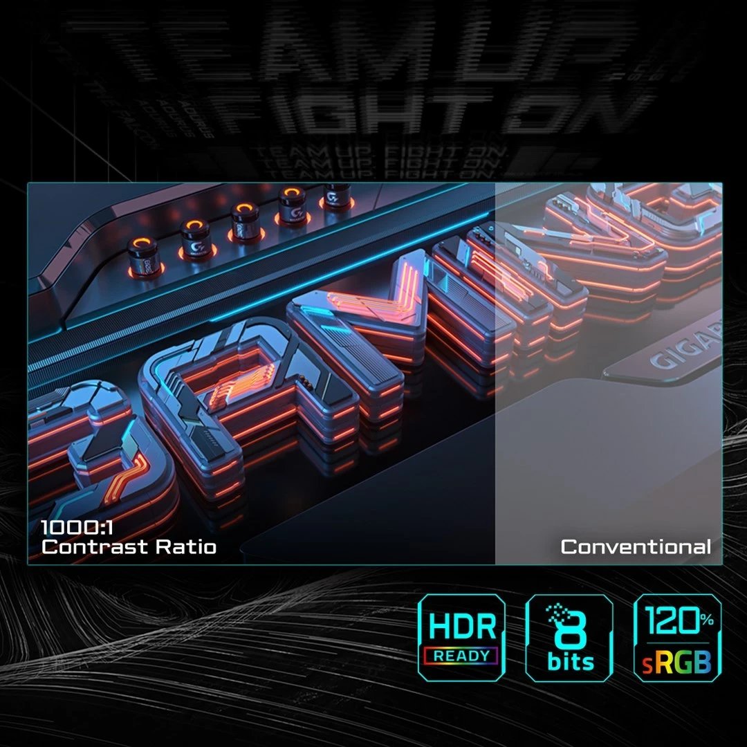 Monitor gaming Gigabyte GS25F2, 25", FHD, 200Hz, 1ms, HDR, i zi