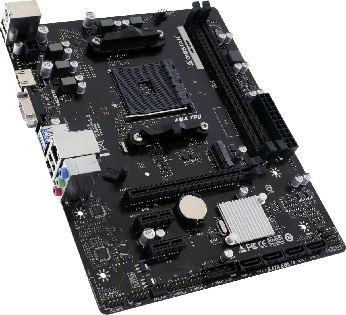 Pllakë amë Biostar A520MHP, AMD, Socket AM4, DDR4, 64 GB