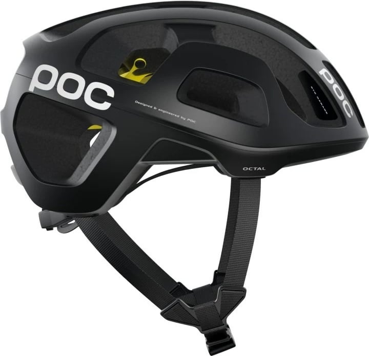 Helmetë biçiklete POC OCTAL MIPS, S 50-56 cm, e zezë