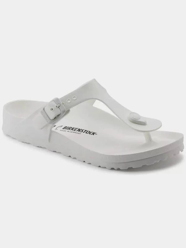 Shapka Birkenstock Gizeh Eva për meshkuj e femra, të bardha