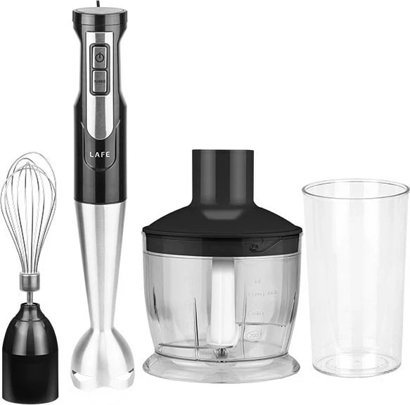 Blender Lafe BlendMix, 800W, gotë plastike, thika inoksi, e zezë-argjendtë
