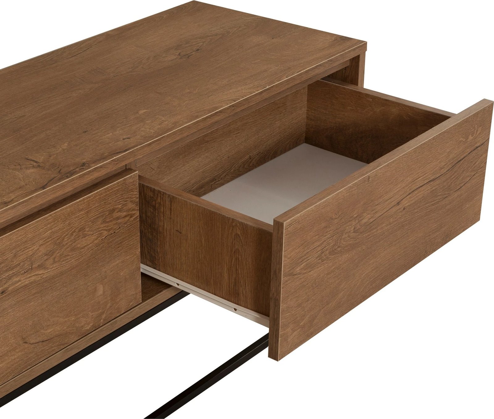 Set mobiljesh për dhomë dite, Skye Decor, Laxus Takım 21, ngjyrë arrë dhe e zezë Set mobiljesh për dhomë dite, Skye Decor, Laxus Takım 21, ngjyrë arrë dhe e zezë