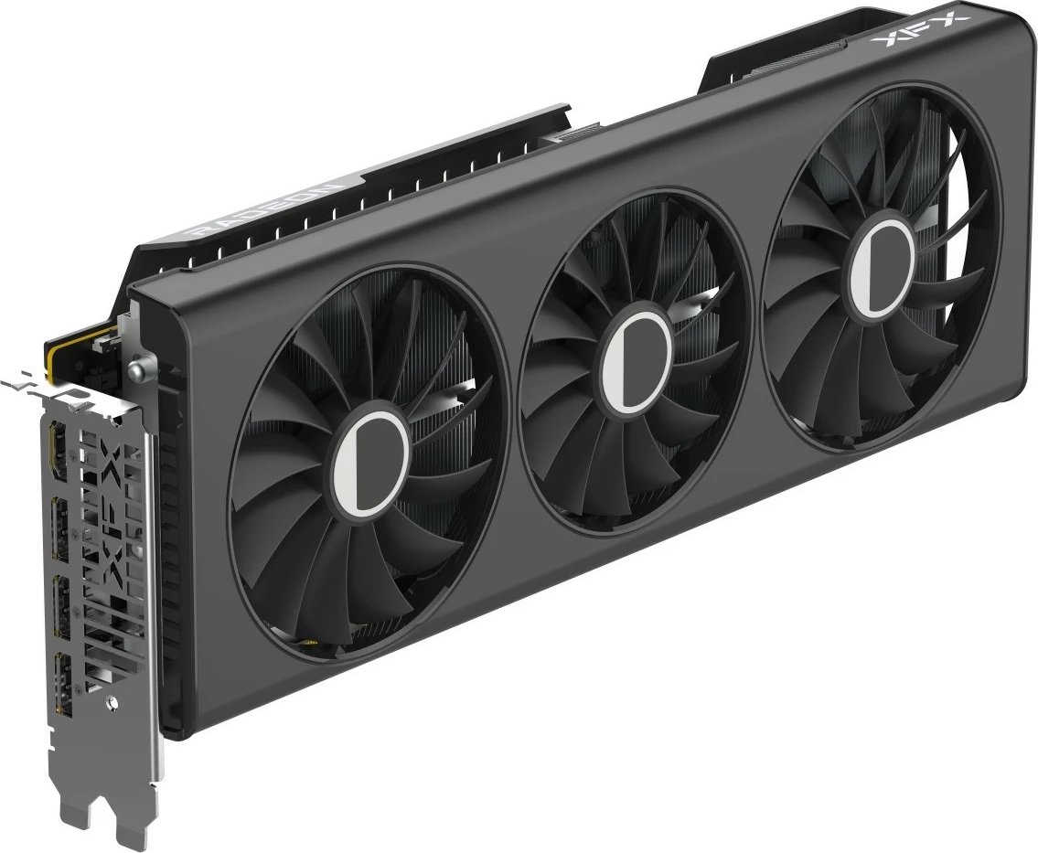 Kartelë grafike XFX RX 7800 XT 16GB, 3 ventilatorë, e zezë
