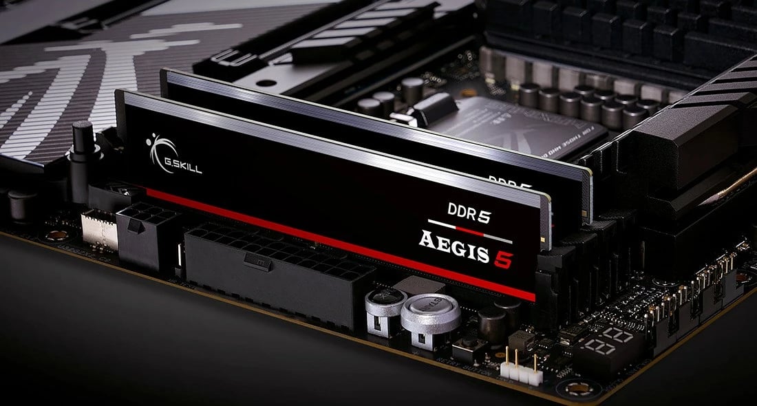 RAM Memorje G.Skill Aegis, 32 GB (2 x 16 GB), DDR5, 6000 MHz