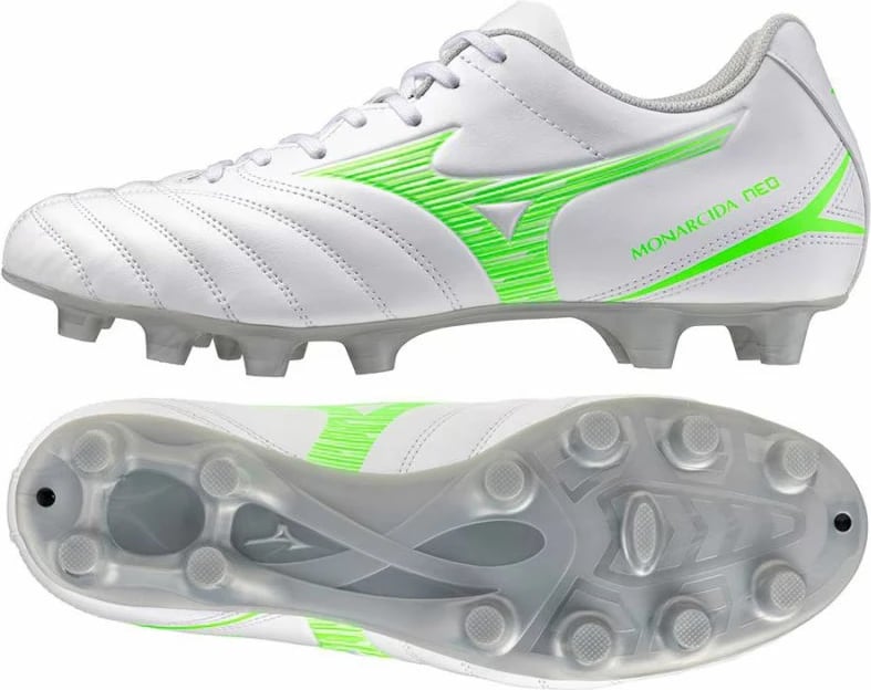 Atlete futbolli për meshkuj Mizuno, të bardha