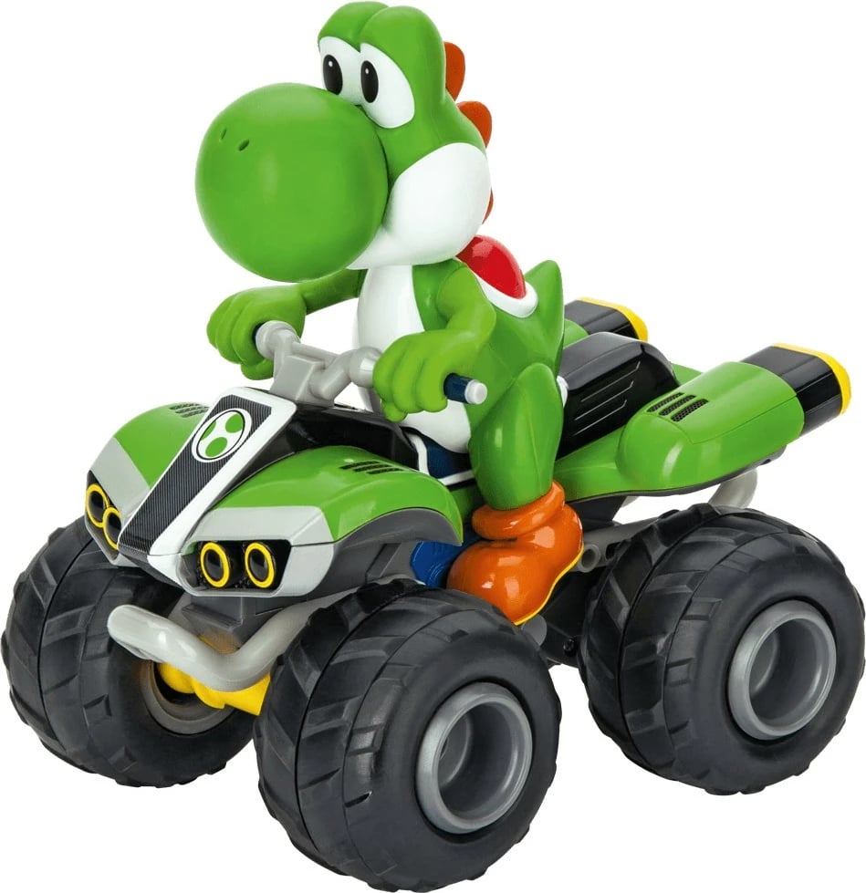 Quadricycle Carrera Yoshi, 1:20, 700 mAh, e zezë, e gjelbër, portokalli, e bardhë