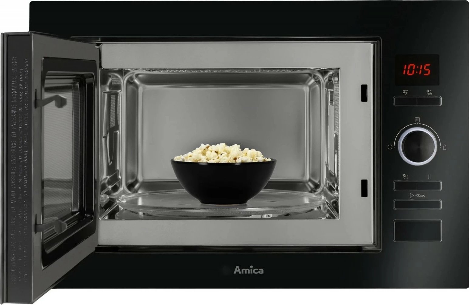 Furrë mikrovale Amica AMMB25E3GB, 25L, Grill, Elektronike, e zezë