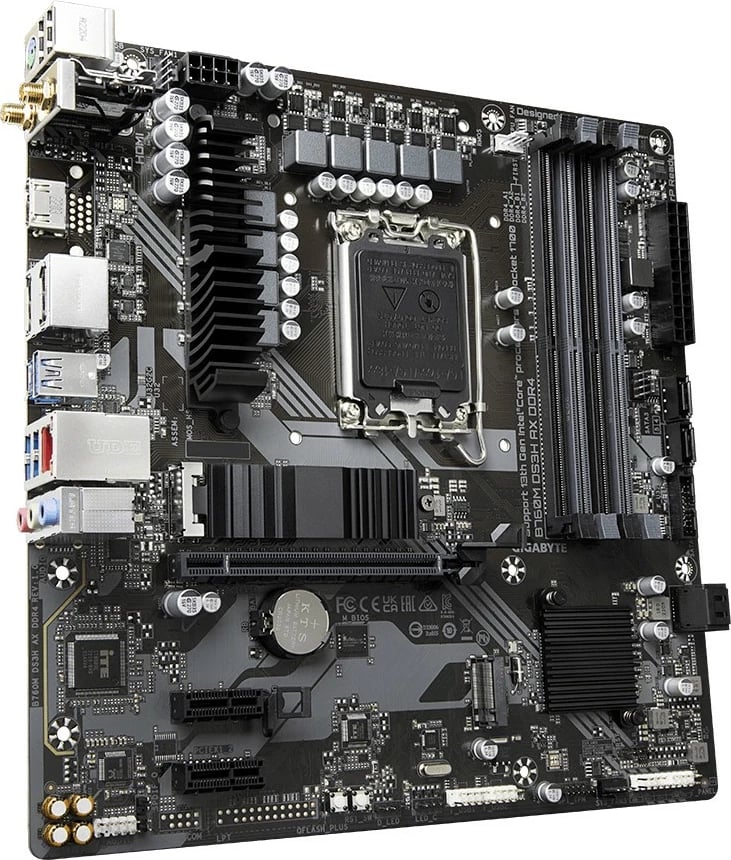 Pllakë amë Gigabyte B760M DS3H AX DDR4, Socket LGA1700, micro ATX
