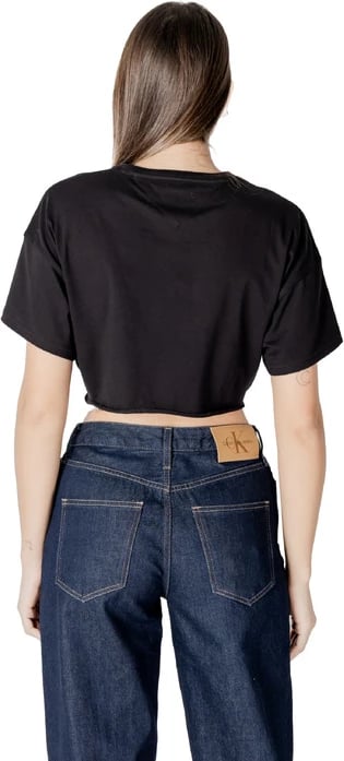 Maicë për femra Tommy Hilfiger Jeans, e zezë