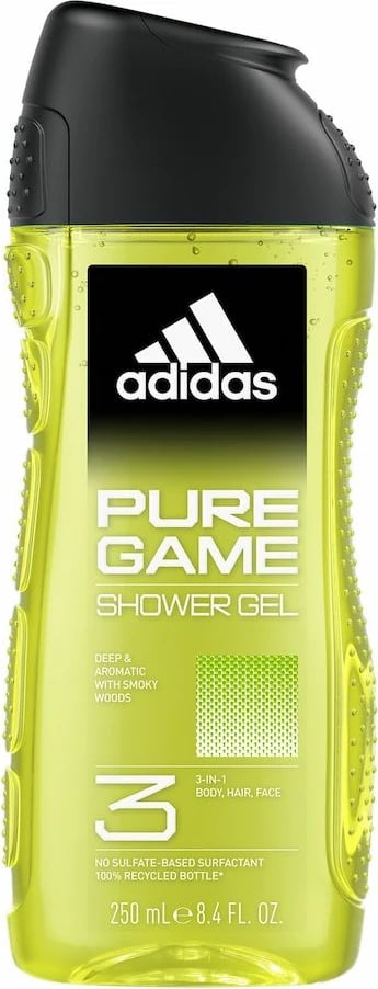 Xhel dushi Adidas Pure Game për meshkuj 250ml