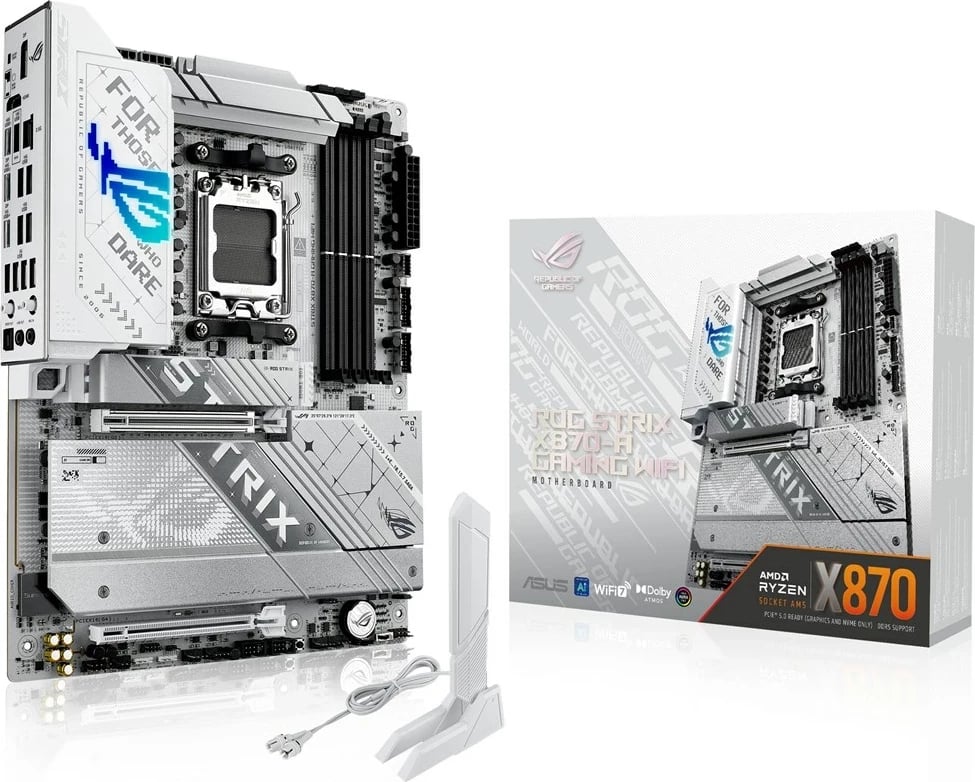 Pllakë amë ASUS ROG STRIX X870-A GAMING WIFI, Socket AM5, ATX