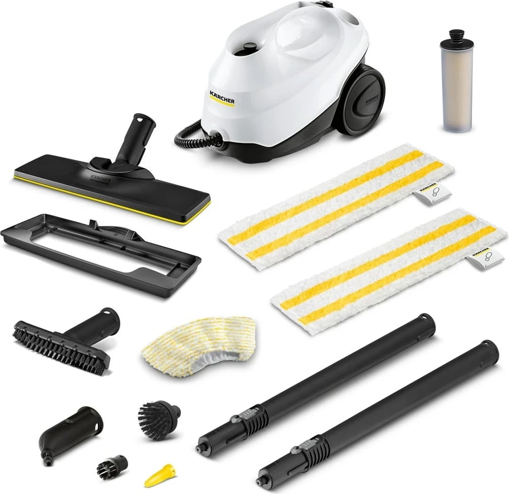 Pastrues me avull KARCHER SC 3 EasyFix Plus, i bardhë