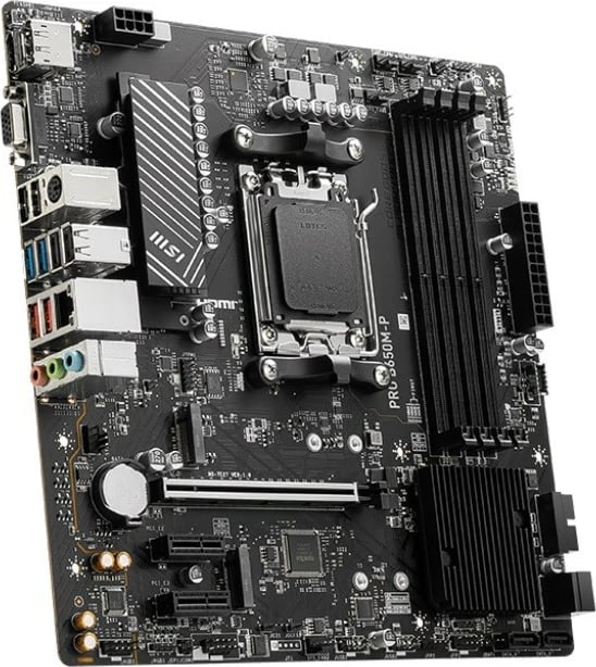 Pllakë amë MSI PRO B650M-P, Socket AM5, DDR5, micro ATX