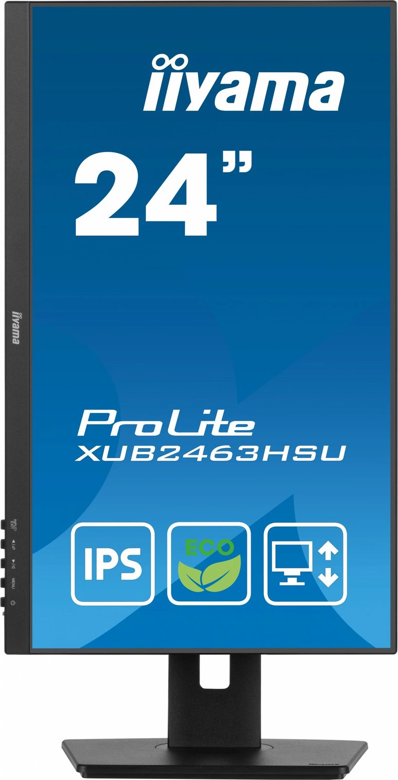 Monitor iiyama ProLite XUB2463HSU-B1, 24", Full HD, LED, 3 ms, i zi
