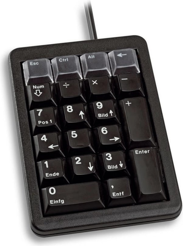 Tastierë Cherry G84-4700, USB, Laptop/PC, 1.75 m, e zezë