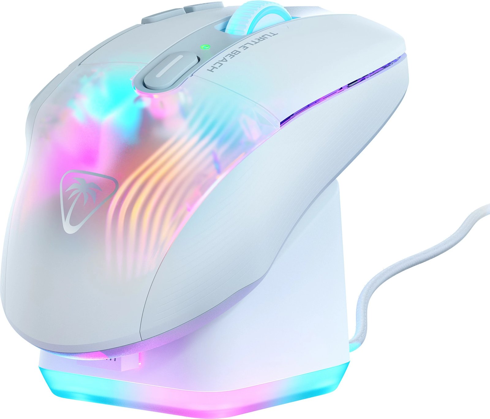 Maus Turtle Beach Kone XP Air, wireless, RGB, i bardhë