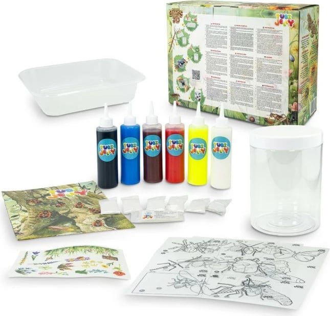 Set krijimi Tubi Jelly Bugs 3D, TUBAN, TU3804, shumëngjyrësh
