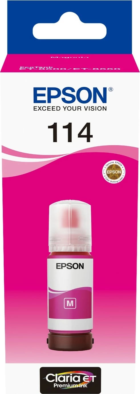 Toner Epson 114 EcoTank, Standard Yield, Magenta, 70 ml