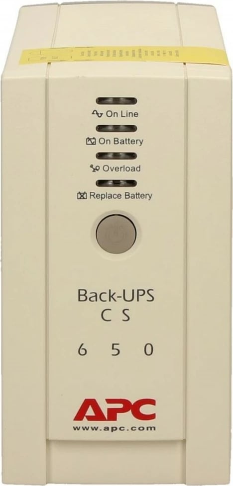 Kasë UPS APC BK650EI, 650 VA, 400 W, Bardhë