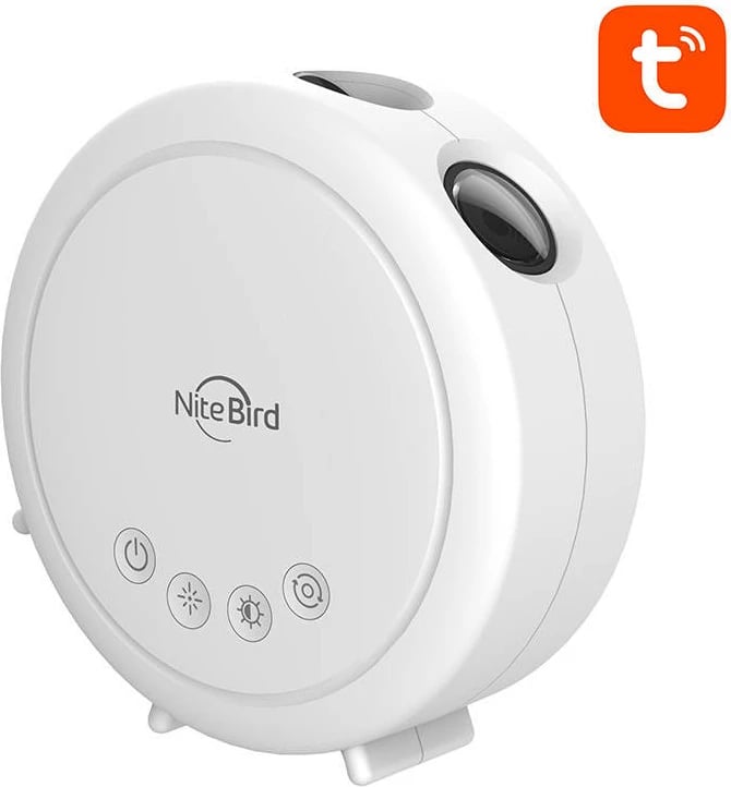Projektor yjesh NiteBird LB4, WiFi, kontroll me aplikacion, i bardhë, set me 4 filma
