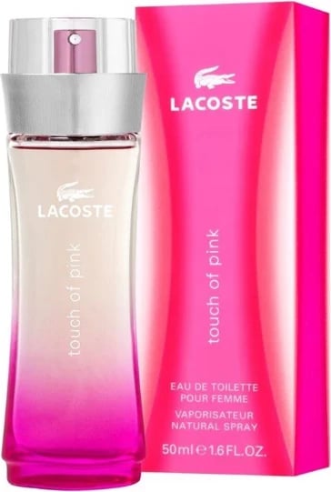 Eau de Toilette Lacoste Touch of Pink, 50 ml