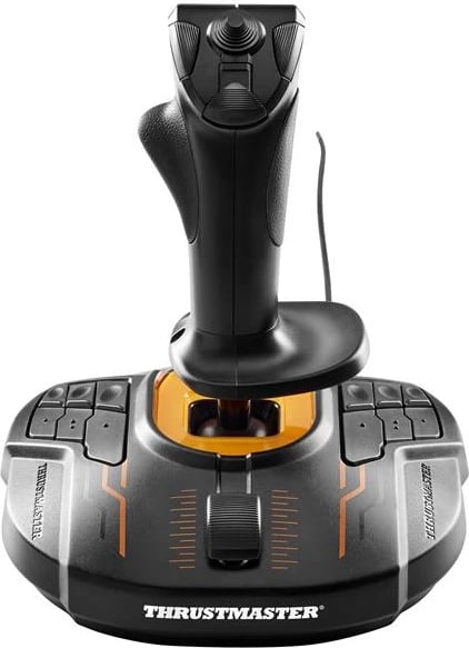 Joystick Thrustmaster T.16000M FCS 2960773, shumë butona, rrëshqitës throttle, USB, për PC, e zezë
