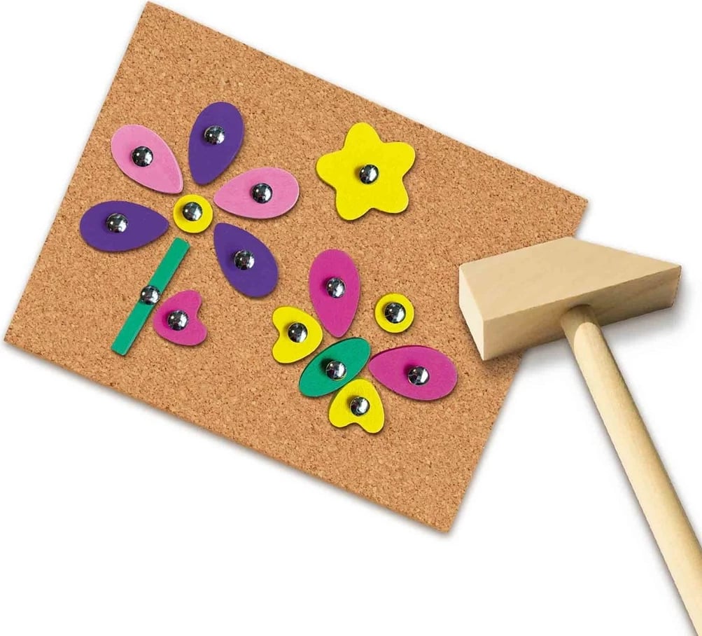 Set kreativ SES Creative Hammer tic trendy, për fëmijë, shumëngjyrësh