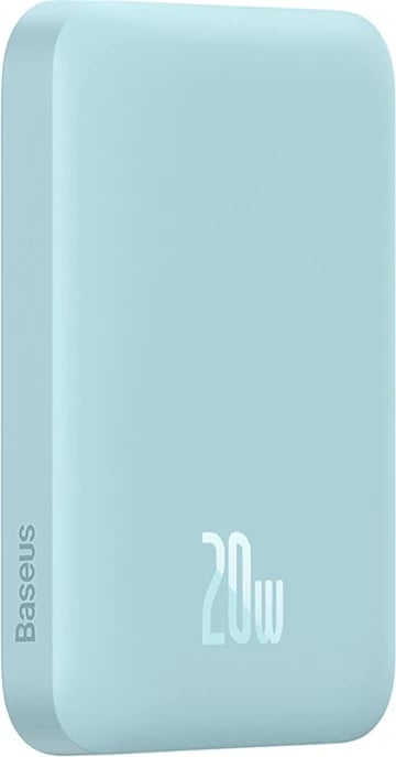 Powerbank Baseus Magnetic Mini 6000mAh, 20W, USB-C, MagSafe, kaltër