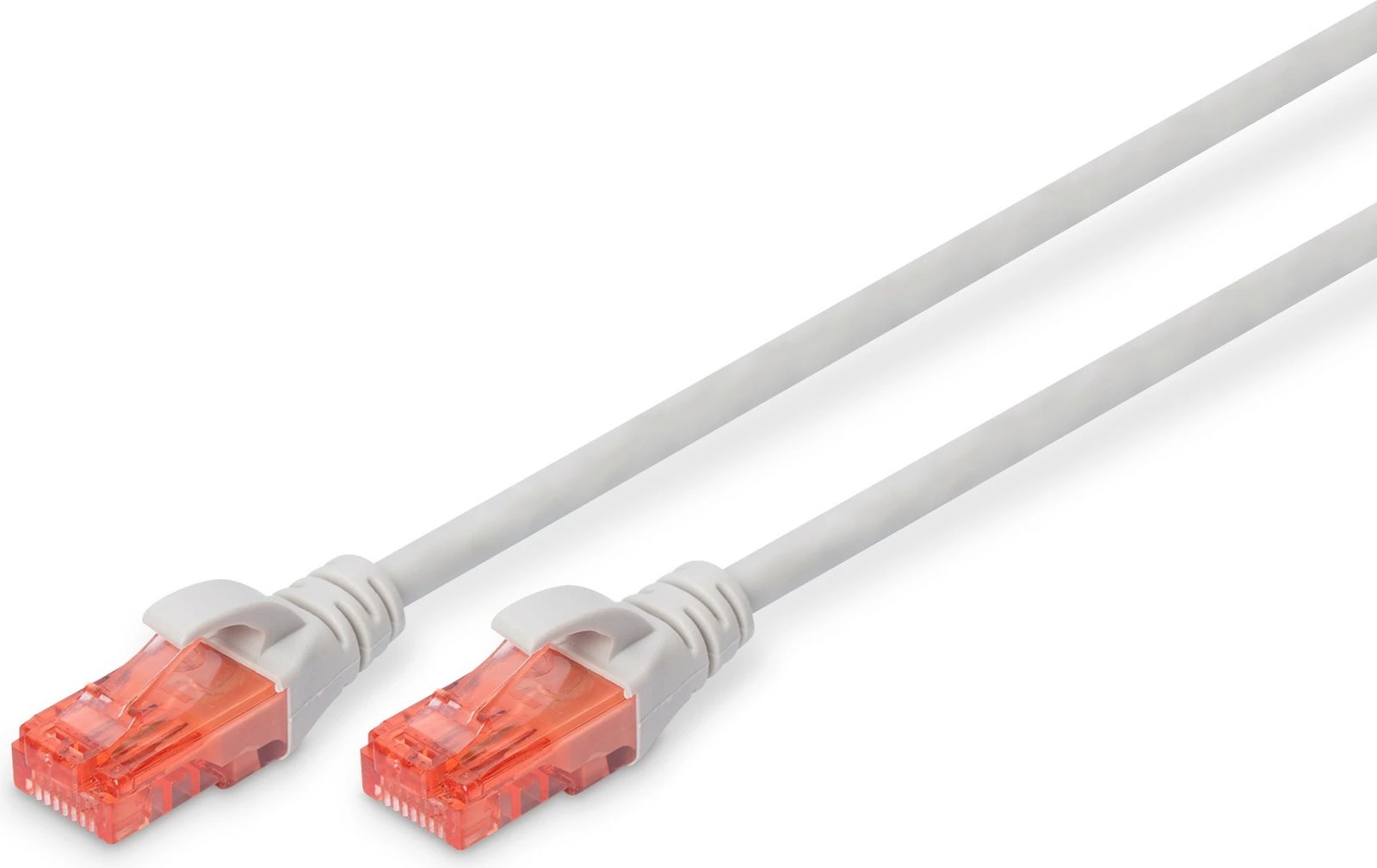 Kabllo rrjeti Digitus Cat6 0.5m, RJ-45, gri