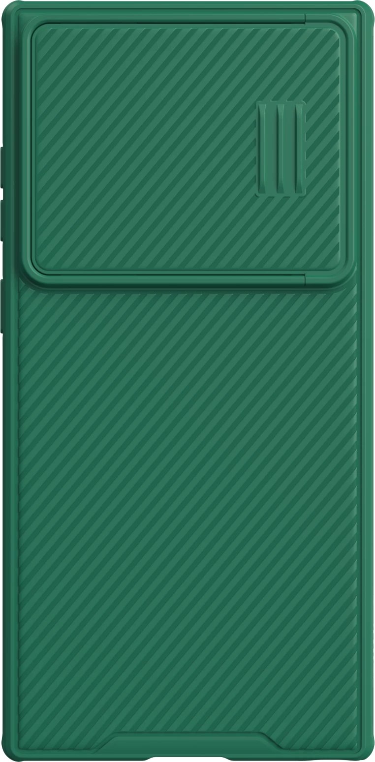 Mbështjellës Nillkin CamShield S Case për Samsung Galaxy S23 Ultra, me mbrojtëse kamere, Jeshil