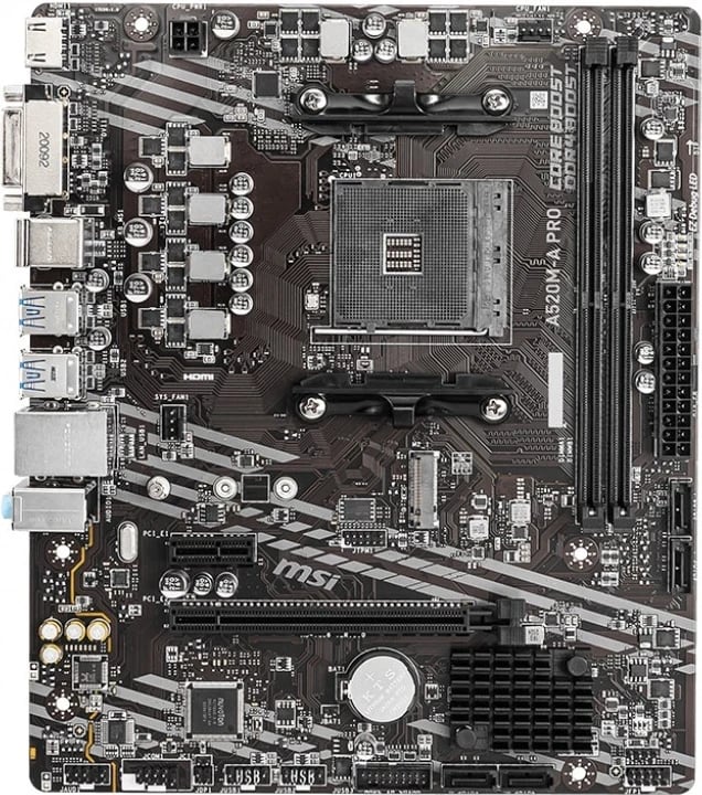 Pllakë amë MSI A320M-A PRO