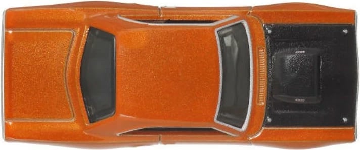 Makinë lodër metalike Hot Wheels Fast & Furious 1970 Plymouth Road Runner 1:64 portokalli