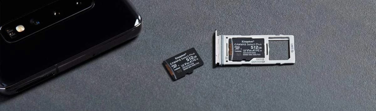 Kartelë microSD Kingston 128GB Classe 10 SDCS2/128GB me Adattatore SD