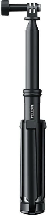 Selfie stick me tripod Telesin GP-MNP-090-S për kamera sportive dhe telefon, i zi