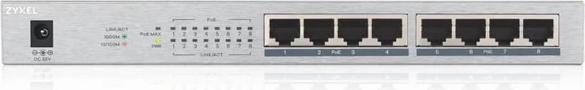 Switch Zyxel GS1008HP, 8 Porta PoE