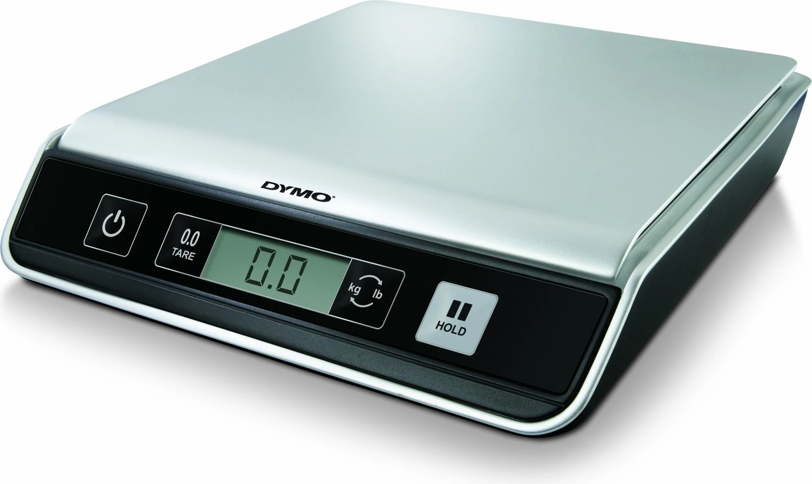Peshore postare elektronike Dymo M10, 10 kg, USB, LCD, zi/argjendtë