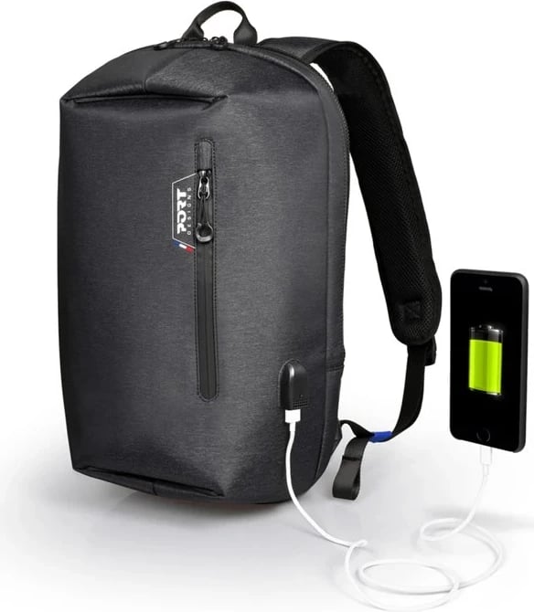 Mbështjellës për notebook Port Designs SAN FRANCISCO, 39.6 cm (15.6"), Rrëzë e zezë